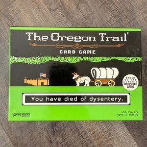 Pressman The Oregon Trail Card Game Complete Game 2-6 Players Age 12+ 2017